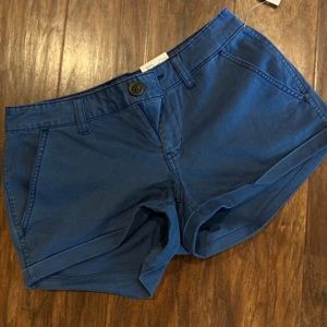 NWT Heritage Stretchy Butty Blue Shorties Sz 5